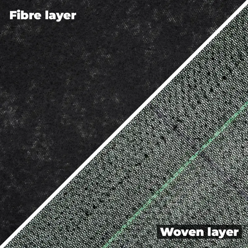 Commercial Green Advanced Dual Layer Weed Membrane – 150gsm - Image 2