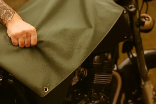 Army Green Tarpaulin - 600GSM | Pro Tec Garden Products